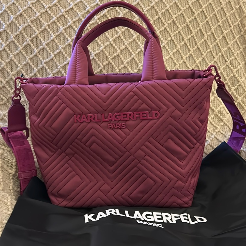 KARL LAGERFELD PARIS
Voyage Nylon Tote Bag